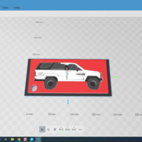 Small toyota 4 runner 3D Printing 381536