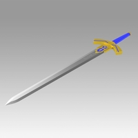 Fate Zero Artoria Pendragon Saber Sword Cosplay Weapon Prop - Thumbnail 6