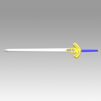 Fate Zero Artoria Pendragon Saber Sword Cosplay Weapon Prop - Thumbnail 7