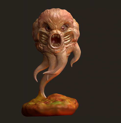 Octopus Demon 3D Print 3816