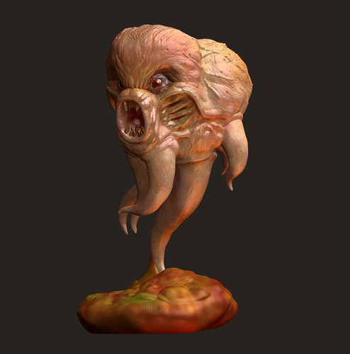 Octopus Demon 3D Print 3817