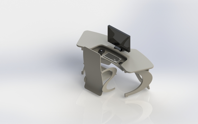 Desk 10:1 3D Print 3820