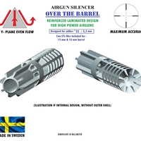 Silencer over the barrel .22 / 5,5 mm - Thumbnail 3