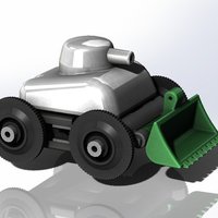 Motorized Tank & Robot Chassis & Toy - Thumbnail 2