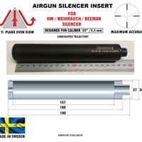 SILENCER - HW insert design caliber .22" / 5,5 mm - Thumbnail 2
