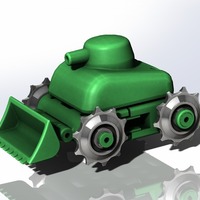 Motorized Tank & Robot Chassis & Toy - Thumbnail 3