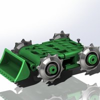 Motorized Tank & Robot Chassis & Toy - Thumbnail 4