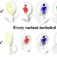 Bathroom towel holder hook - Thumbnail 4