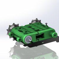 Motorized Tank & Robot Chassis & Toy - Thumbnail 6
