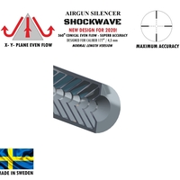 SILENCER SHOCKWAVE 195 mm .177" / 4,5 mm - Thumbnail 1