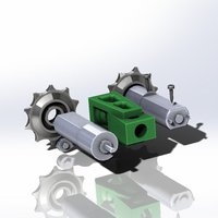 Motorized Tank & Robot Chassis & Toy - Thumbnail 8