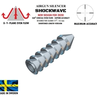 SILENCER SHOCKWAVE 120 mm .177" / 4,5 mm - Thumbnail 4