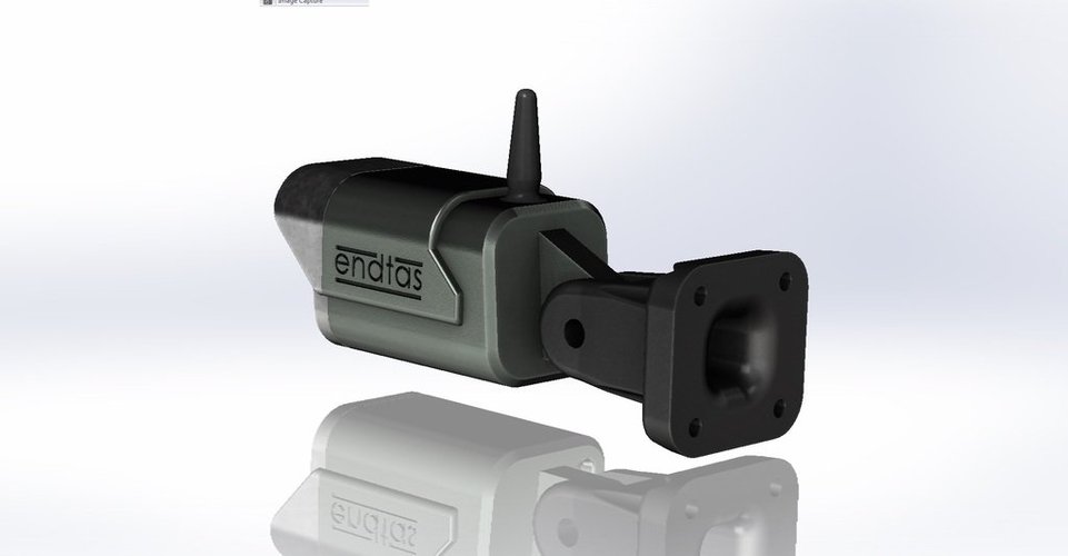 Dummy Security Camera  3D Print 38215