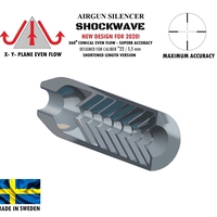 SILENCER SHOCKWAVE 120 mm .22" / 5,5 mm - Thumbnail 7