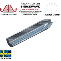 SILENCER SHOCKWAVE 195 mm .25" / 6,35 mm - Thumbnail 3