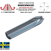 SILENCER SHOCKWAVE 195 mm .30" / 7,62 mm - Thumbnail 3