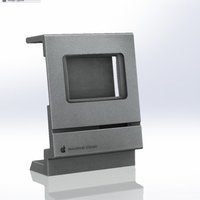 Small Macintosh Classic & SE Cell Phone Stand 3D Printing 38225