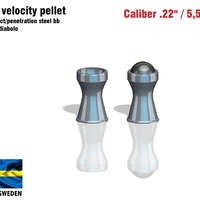 Hyper velocity pellet .22" / 5,5 mm - Thumbnail 2
