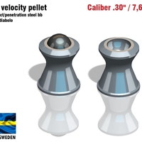 Hyper velocity pellet .30" / 7,62 mm - Thumbnail 2