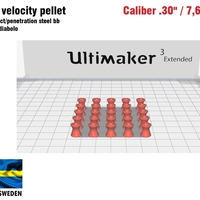 Hyper velocity pellet .30" / 7,62 mm - Thumbnail 7