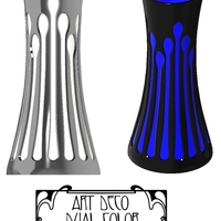 Art deco noveau jugend vase - Thumbnail 4