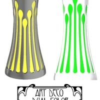 Art deco noveau jugend vase - Thumbnail 6