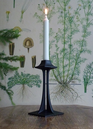 Art deco noveau jugend candle & tealight holder 3D Print 382310