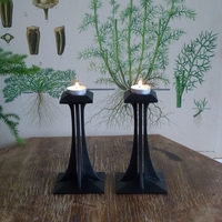 Art deco noveau jugend candle & tealight holder - Thumbnail 5