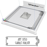 Art deco noveau jugend candle & tealight holder - Thumbnail 10