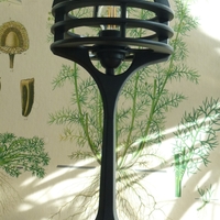 art deco noveau jugend table lamp - Thumbnail 2