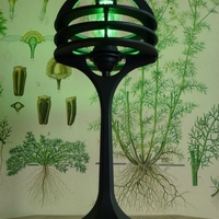art deco noveau jugend table lamp - Thumbnail 3