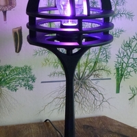 art deco noveau jugend table lamp - Thumbnail 4