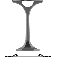 art deco noveau jugend table lamp - Thumbnail 7