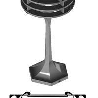 art deco noveau jugend table lamp - Thumbnail 10