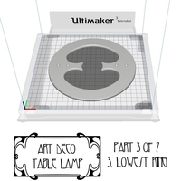 art deco noveau jugend table lamp - Thumbnail 18