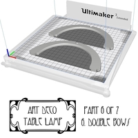 art deco noveau jugend table lamp - Thumbnail 21