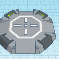 Small landing pad 3D Printing 382485