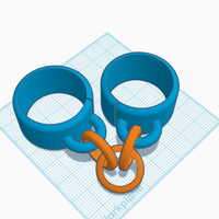 Small Prop Costume Shackles 3D Printing 382498