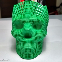 Wireframe Skull Pencil Holder - Thumbnail 2