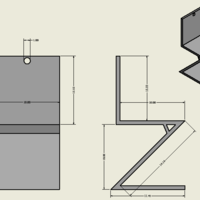 Rietveld Seat keychain - Thumbnail 2