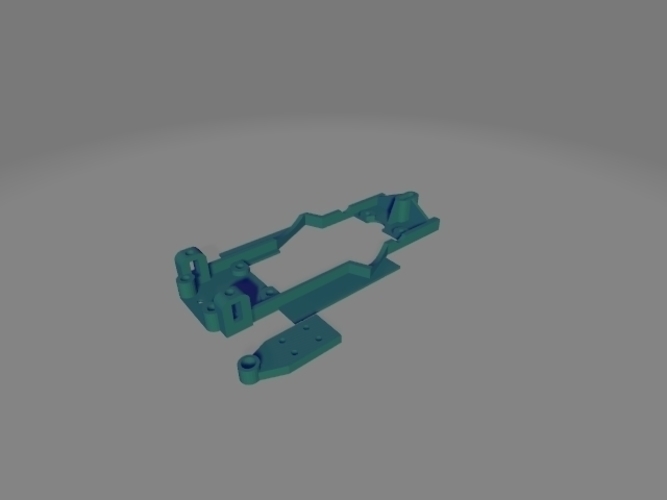 chasis for porsche 935 Exin/scx-tyco/altaya . 3D Print 382623