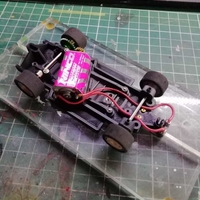 chasis for porsche 935 Exin/scx-tyco/altaya . - Thumbnail 2