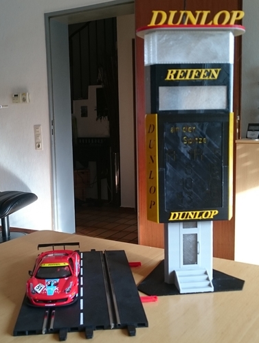 Eigenbau Modell des Dunlopturm vom Nürburgring im Maßstab 1:24 3D Print 382663