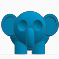 Small Elephant 3D Printing 382668