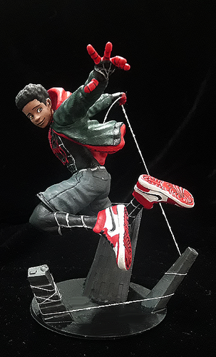 MILES MORALES SPIDERMAN INTO THE SPIDERVERSE 3D Print 382777