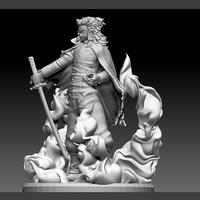 RENGOKU KIMETSU NO YAIBA MODEL FOR 3D PRINT - Thumbnail 15