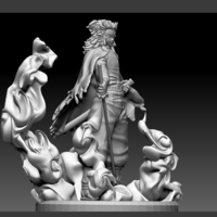 RENGOKU KIMETSU NO YAIBA MODEL FOR 3D PRINT - Thumbnail 16