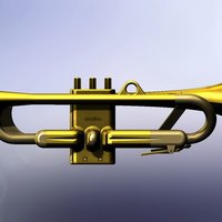 Full Size Working Trumpet - Thumbnail 4