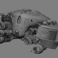 DRONE MODEL FROM SPIDERMAN FAR FROM HOME 3D print model - Thumbnail 6