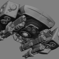 DRONE MODEL FROM SPIDERMAN FAR FROM HOME 3D print model - Thumbnail 7